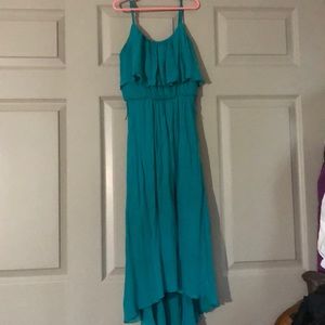 Teal dress